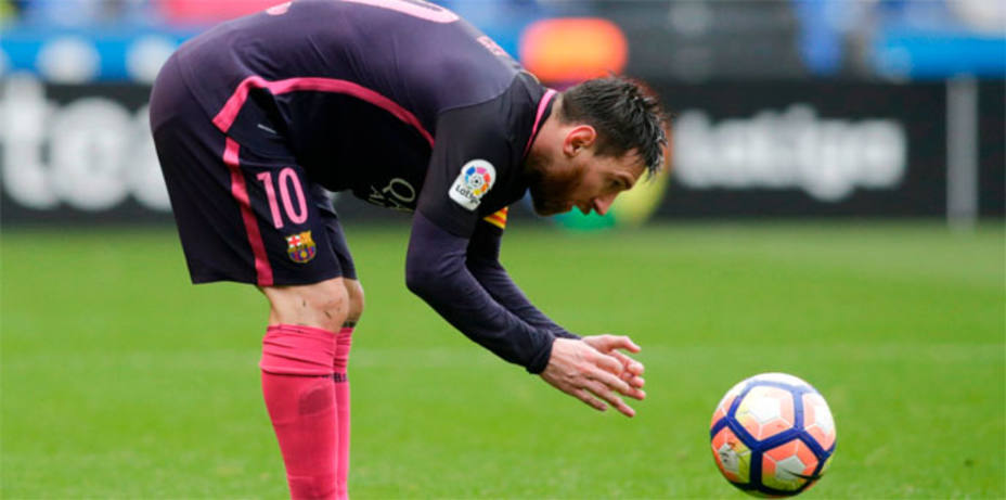 Leo Messi, futbolista del Barcelona. REUTERS