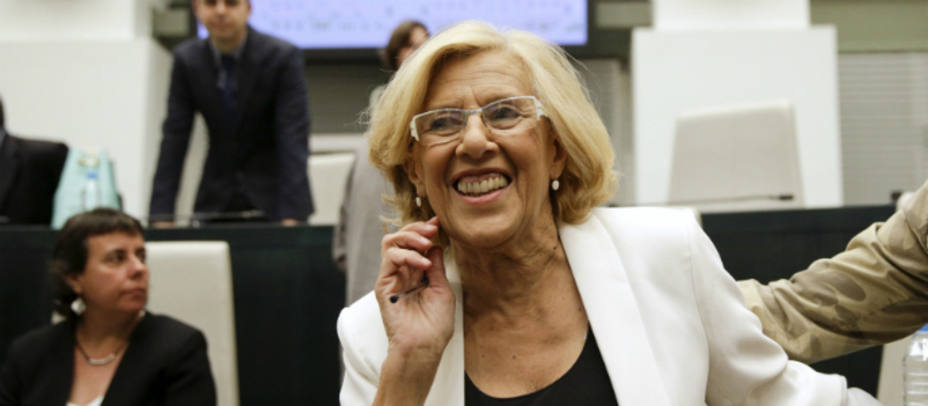 Manuela Carmena el día de su investidura como alcaldesa. REUTERS
