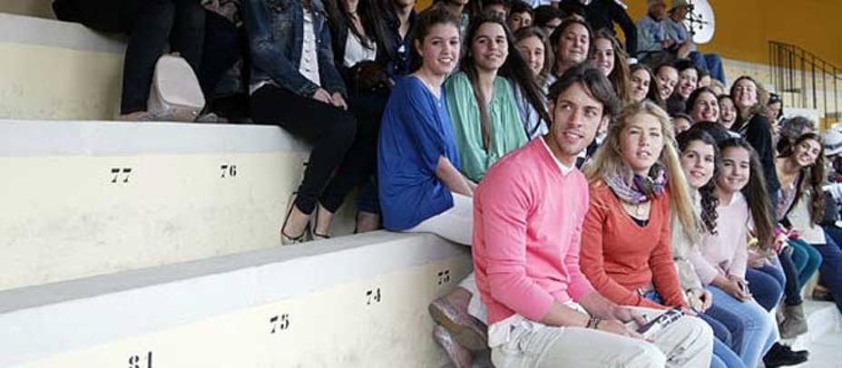 Antonio Nazaré acompañó en 2012 a un grupo de estudiantes a los toros. LAMAESTRANZA.ES