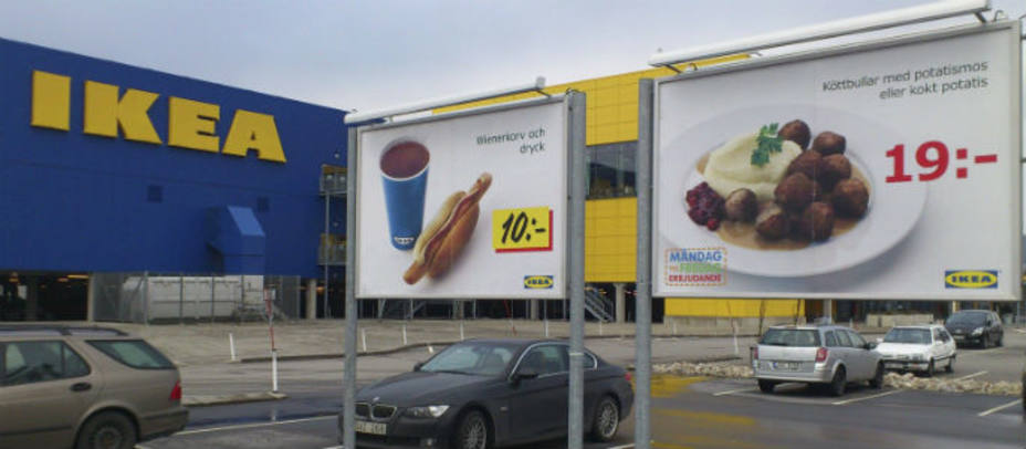 Anuncios de la comida de Ikea. Reuters