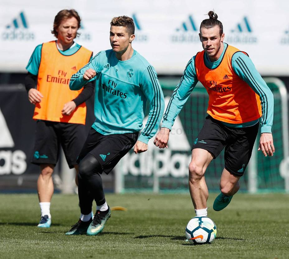 Modric, Bale y Cristiano