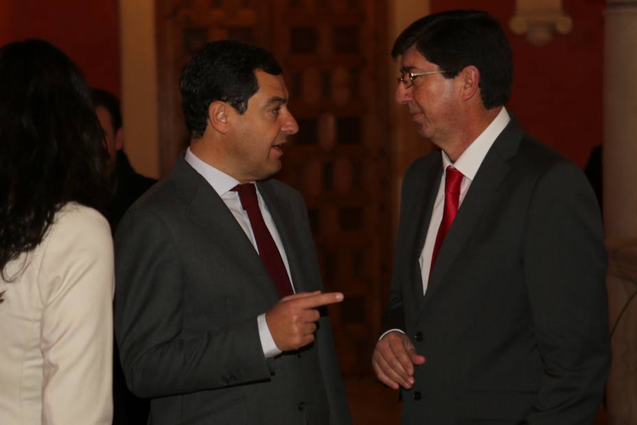 Moreno y Marín abrirán el martes junto a García Egea y Villegas las reuniones para un acuerdo PP-Cs tras el 2D