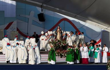 El papa Francisco oficia la misa de cierre de la Jornada Mundial de la Juventud