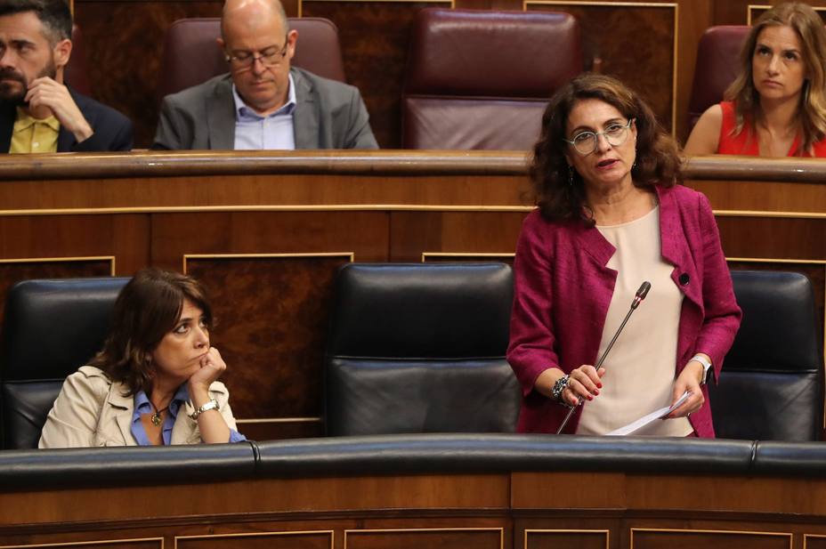 Herrera entrevista a la ministra Montero tras el varapalo a sus Presupuestos