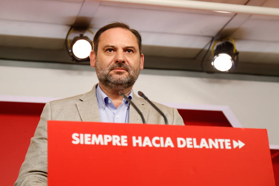 Ábalos (PSOE) prefiere la abstención de Ciudadanos a la de ERC: Deberían contribuir por la estabilidad de España