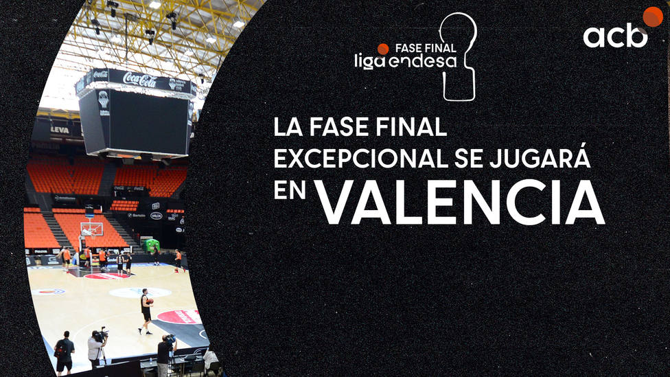 Así ha anunciado ACB la designación de Valencia como sede
