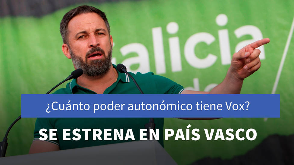 ¿Cuánto poder autonómico tiene Vox después de acceder por primera vez al Parlamento vasco?