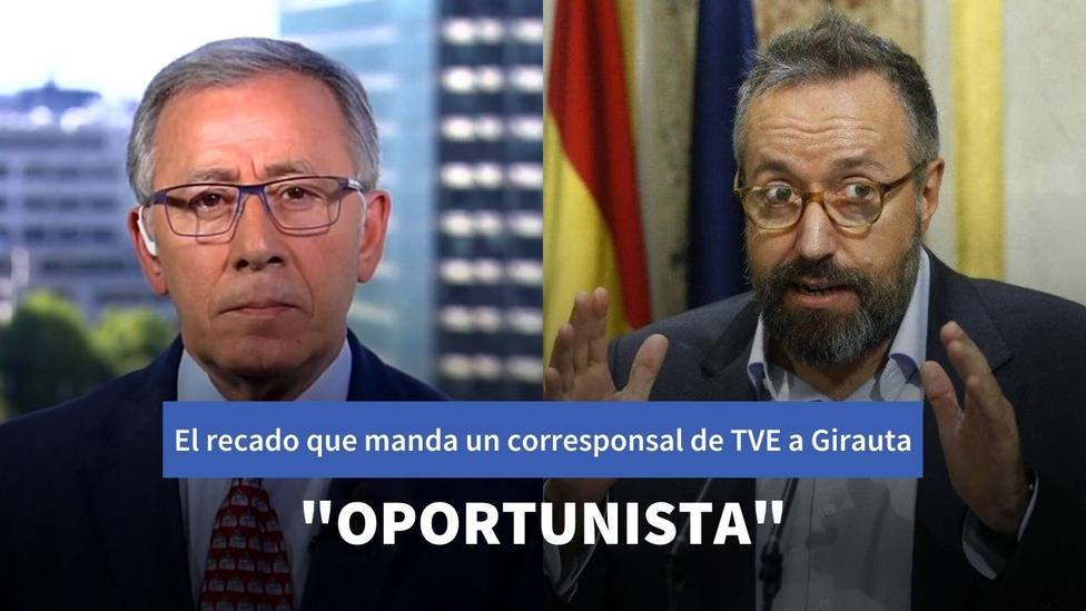 El recado que manda José Ramón Patterson, histórico corresponsal de TVE, a Juan Carlos Girauta