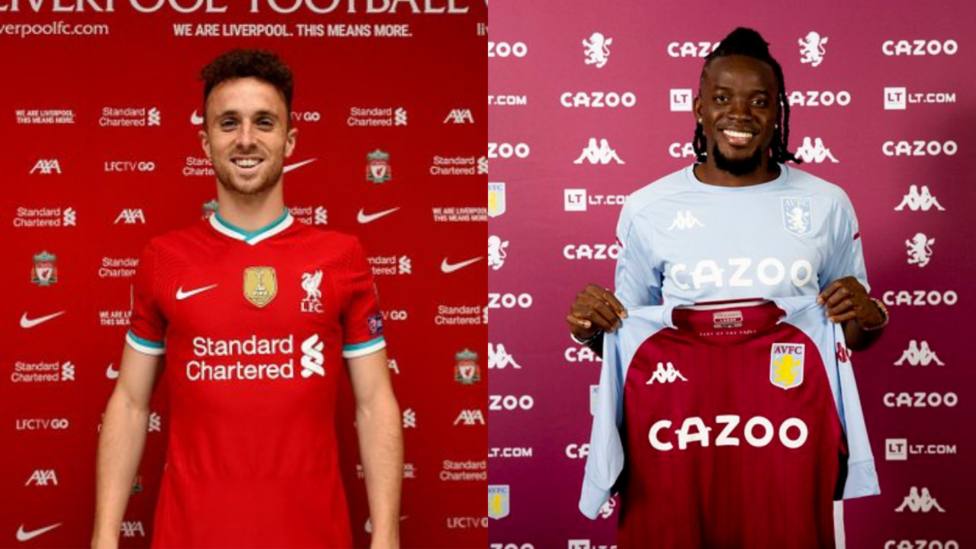 Diogo Jota se convierte en el tercer fichaje del Liverpool; el Aston Villa anuncia a Bertrand Traoré