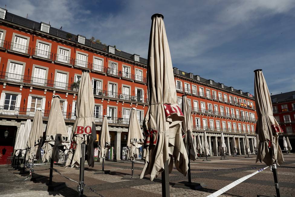 El sector hostelero en la Comunidad de Madrid estima pérdidas de ocho millones de euros este fin de semana