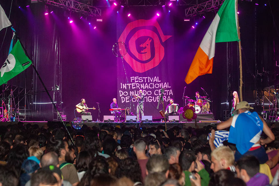 Foto de archivo de la celebración del Festival Internacional del Mundo Celta de Ortigueira