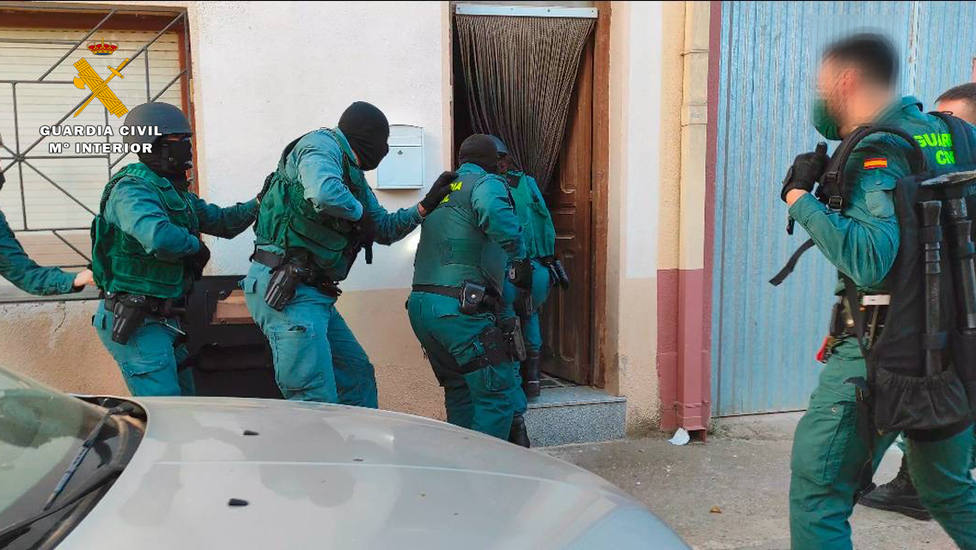 La Guardia Civil desmantela un punto de venta de droga en Rincón de Soto