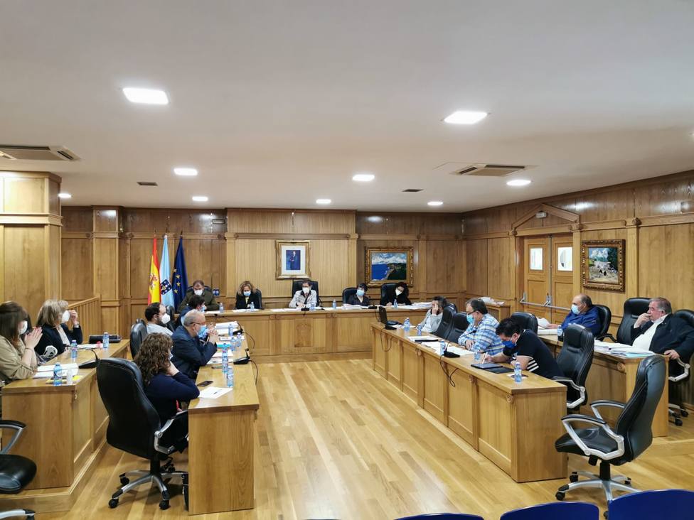 Pleno municipal del ayuntamiento de Xinzo