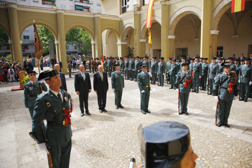 La Guardia Civil celebra el día de su Patrona, en Badajoz con Eucaristía y Desfile