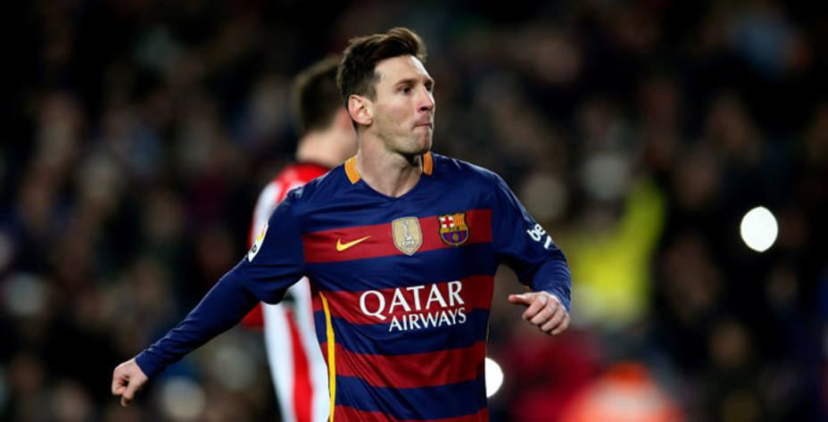 Leo Messi no jugará la ida de cuartos de la Copa ante el Athletic en San Mamés. Reuters.