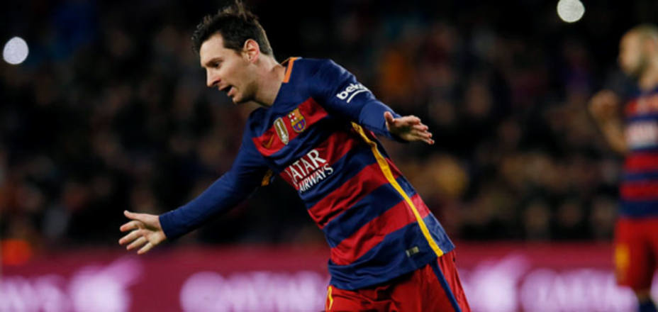 Messi tiró un penalti histórico. REUTERS