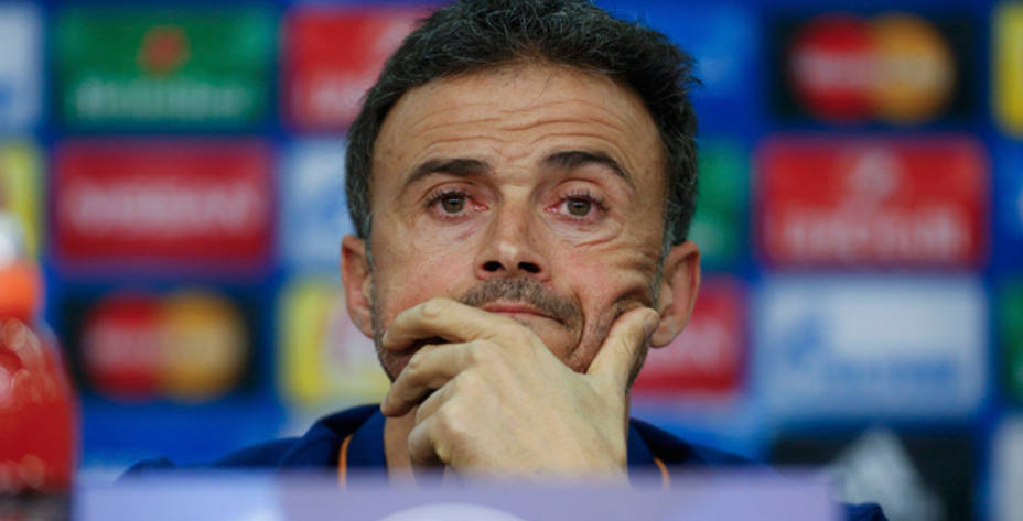 Luis Enrique, entrenador del Barcelona (Reuters)