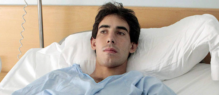 Saúl Jiménez Fortes, en una imagen de archivo, sigue recuperándose en la UCI del Hospital Clínico de Salamanca