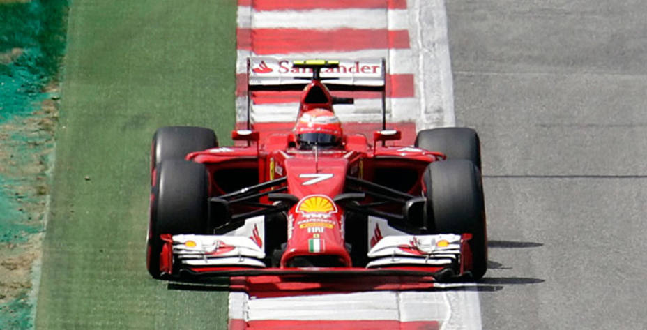 Kimi Raikkonen, piloto de Ferrari. REUTERS
