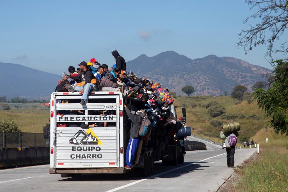 Más de 7.000 hondureños han vuelto al país tras abandonar la caravana hacia EEUU