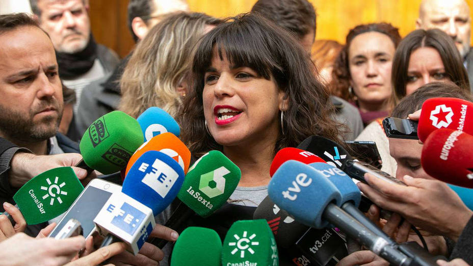 Teresa Rodríguez espera que la sociedad civil sirva de contrapeso para evitar planes malévolos de Vox