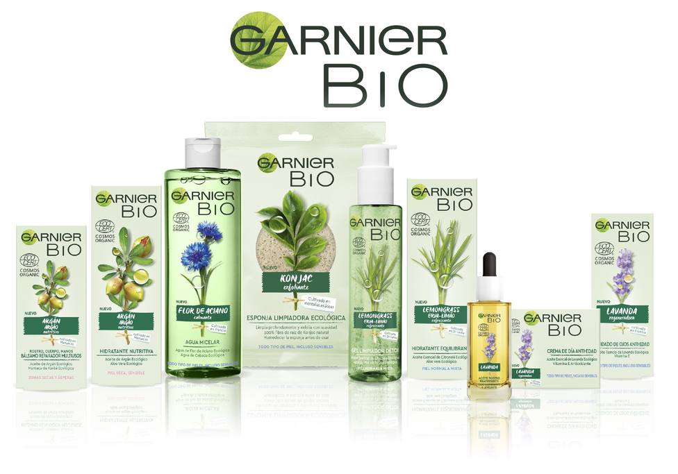 Garnier lanza una gama bio para democratizar la cosmética ecológica certificada
