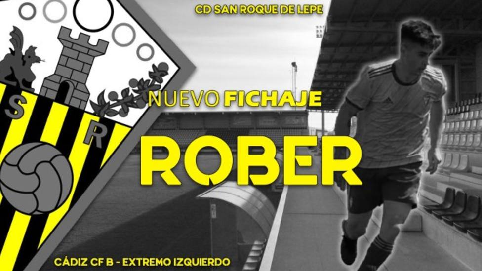 Robert nuevo jugador del San Roque de Lepe
