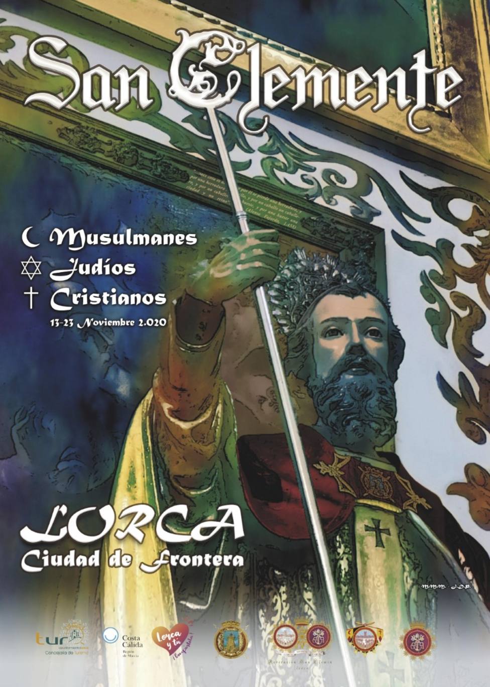 El Ayuntamiento de Lorca presenta en FITUR el cartel anunciador de las Fiestas de San Clemente 2020