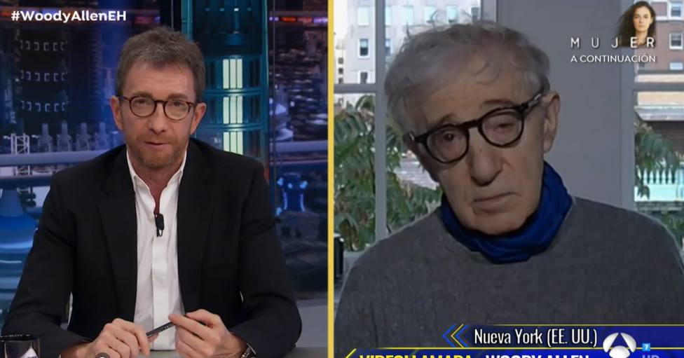 Pablo Motos y Woody Allen en El Hormiguero (Antena 3)