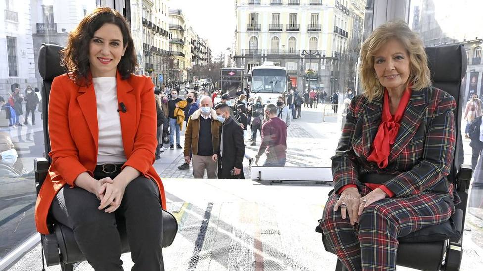 Díaz Ayuso cuenta a María Teresa Campos su experiencia personal con Pablo Iglesias: hace 20 años