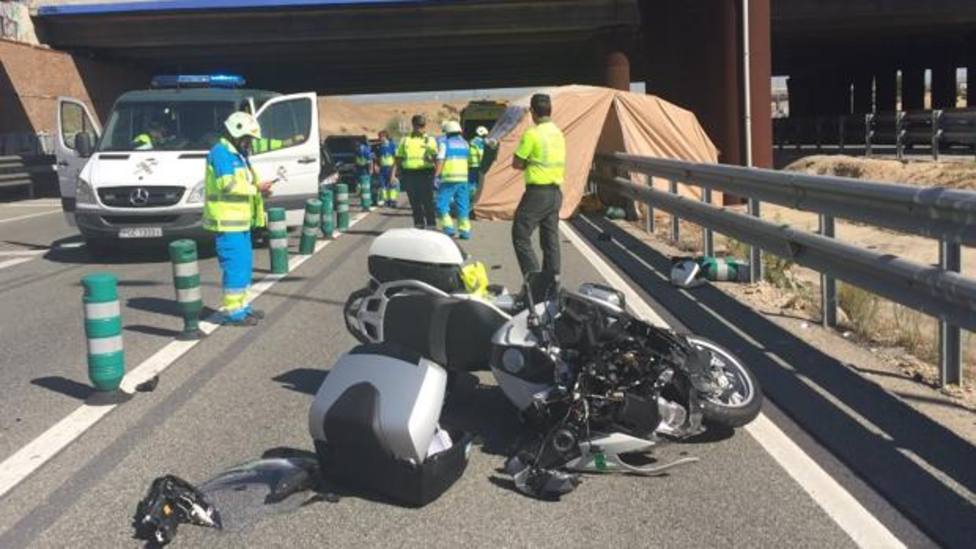 Accidente por salida de vía: cuestión de vida o muerte para el motociclista