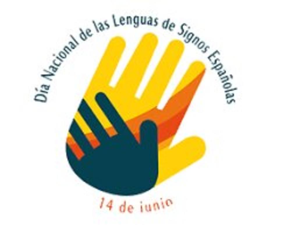 Logotipo Día Lengua de Signos