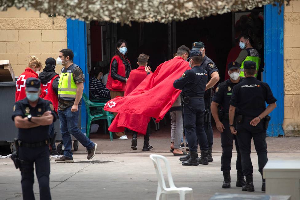 Un total de 2.581 marroquíes han recibido atención sanitaria tras la entrada masiva en la ciudad de Ceuta