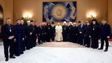 Pope receives Ukrainian Council of Churches and Religious Organizations (UCCRO) delegation