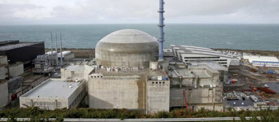 Central Nuclear de Flamanville que esta semana sufría un accidente.Reuters