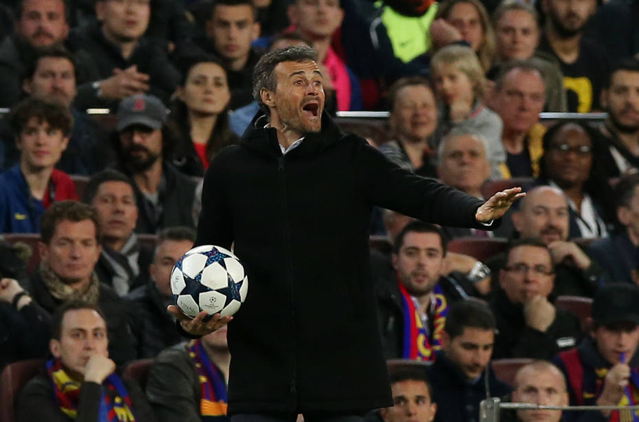 Barcelona coach Luis Enrique