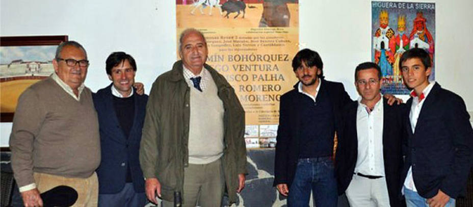 El festival de Higuera de la Sierra servirá de homanaje a Javier Buendía. TOROMEDIA