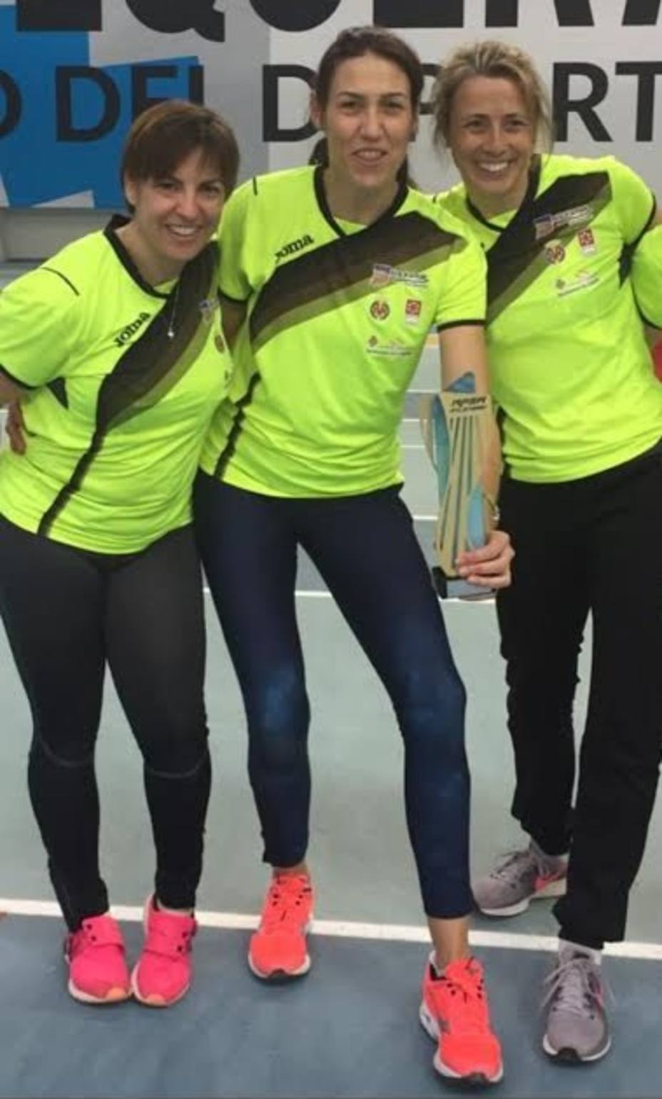 Olga, Raquel y Silvia se proclaman Campeonas de España