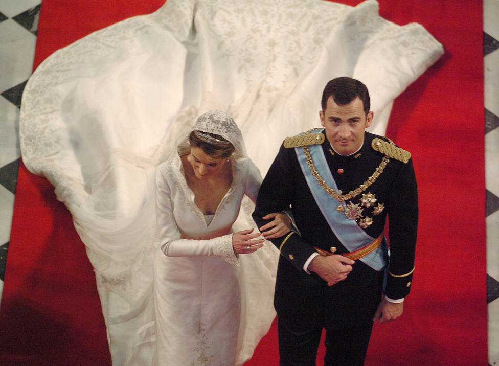 Imágenes de la boda entre Felipe VI y Doña Letizia