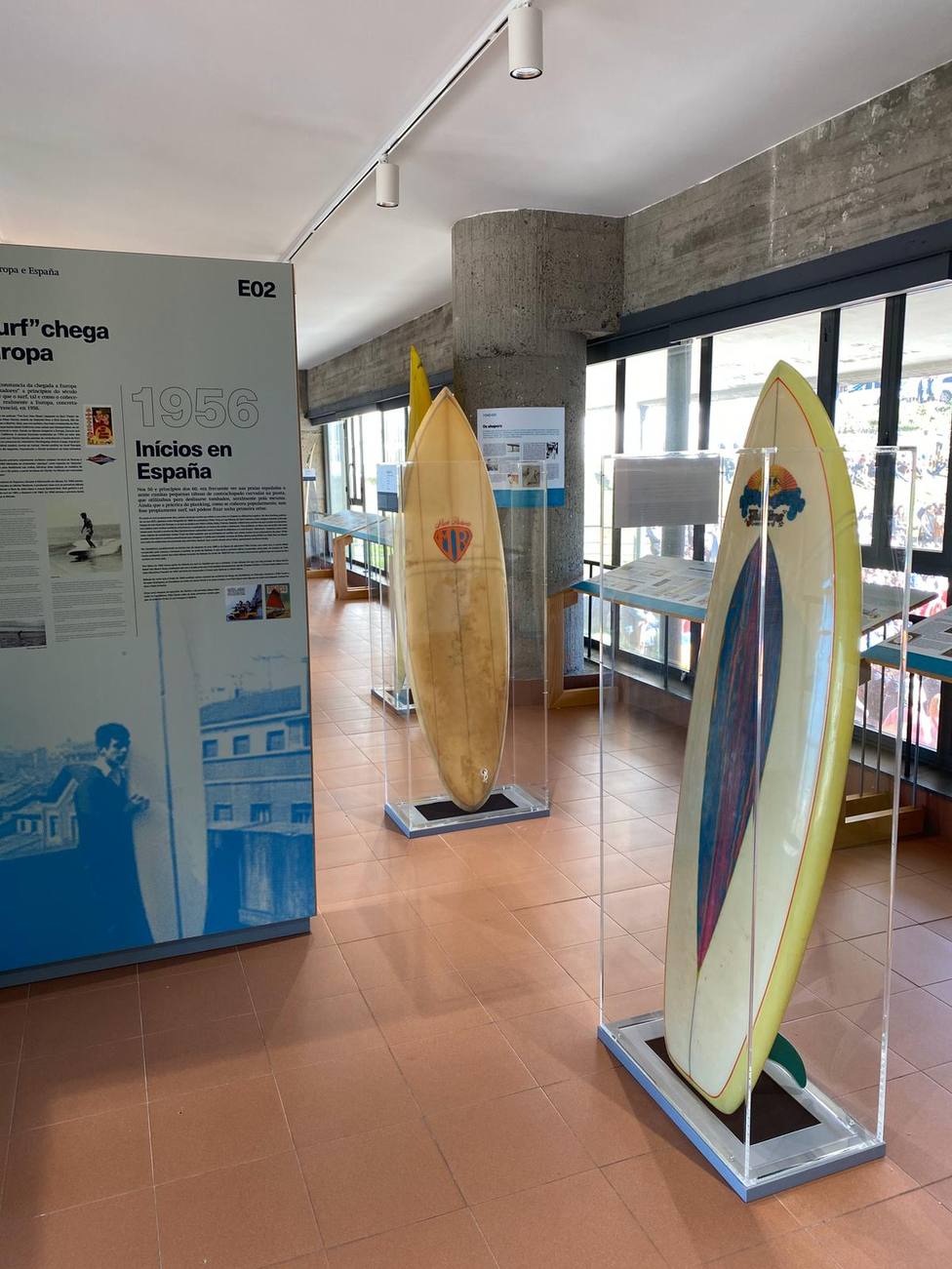 Las tablas del Océano Surf Museo cuentan con nuevas protecciones