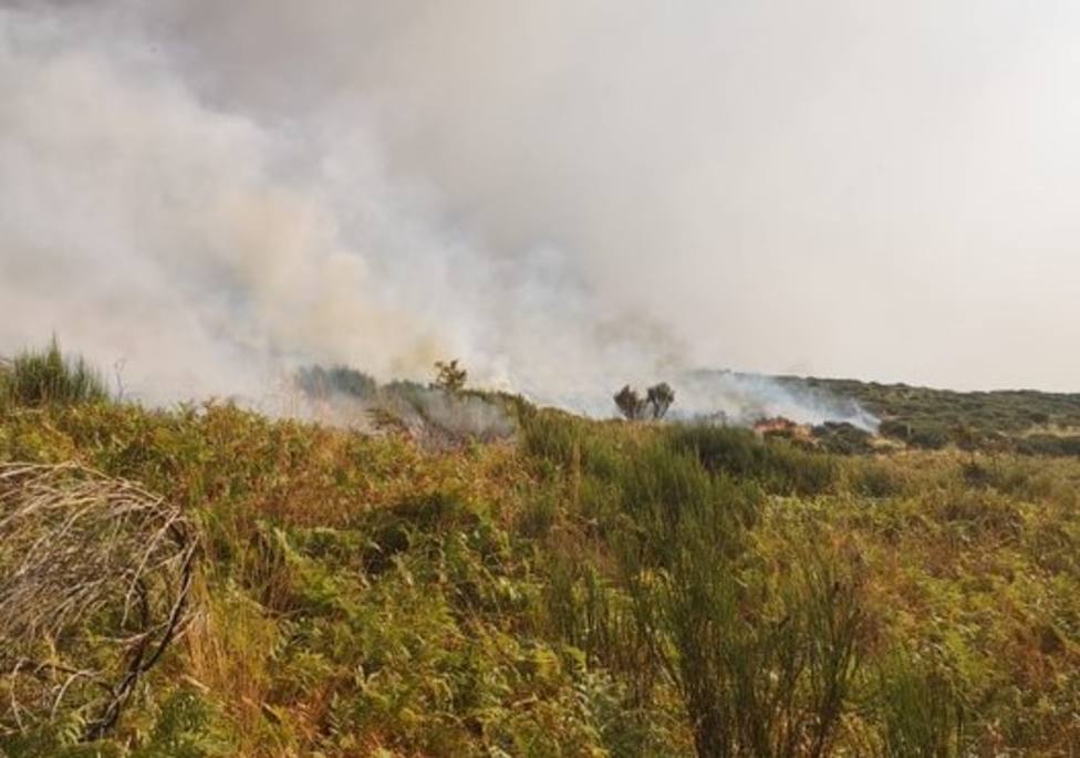 Declarado el nivel 2 de peligrosidad en el incendio del Jerte, piden ayuda al Gobierno