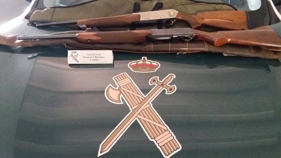 Detenidos dos cazadores furtivos tras participar en una montería en Villaviciosa sin permiso de armas