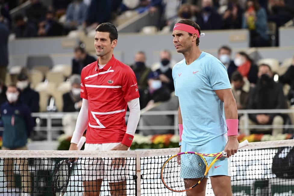Final masculina de Roland Garros entre Novak Djokovic y Rafa Nadal