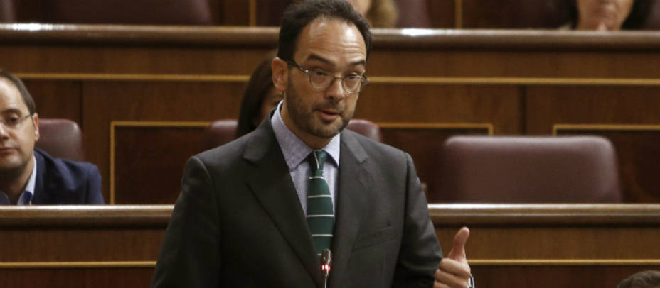 El portavoz del PSOE en el Congreso, Antonio Hernando. Foto EFE