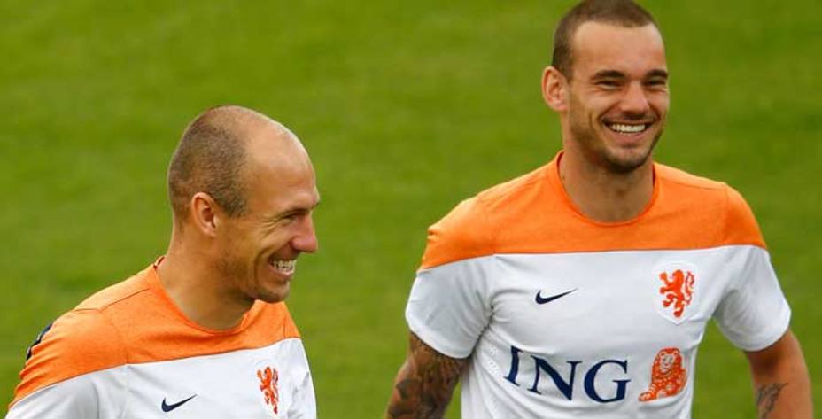 Arjen Robben, el jugador más destacado de la selección de Holanda. Reuters.