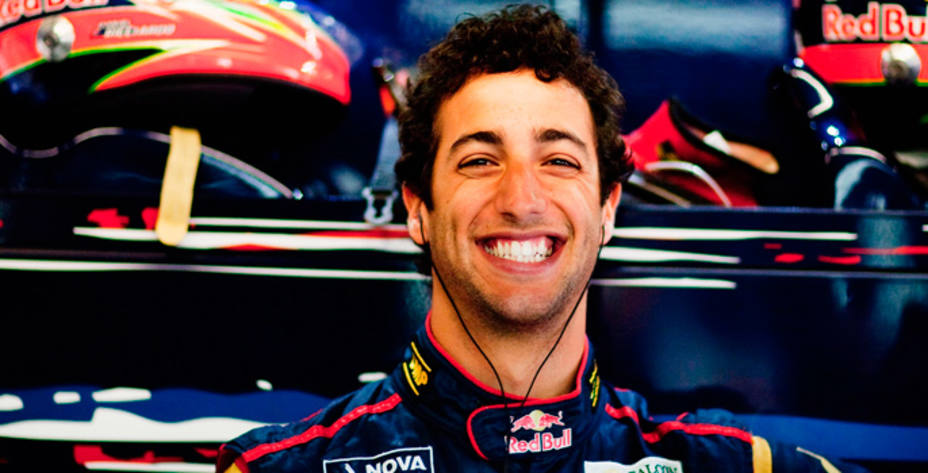 Daniel Ricciardo, compañero de Vettel en Red Bull en 2014