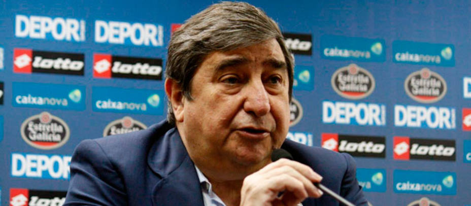 Lendoiro, presidente del Deportivo.