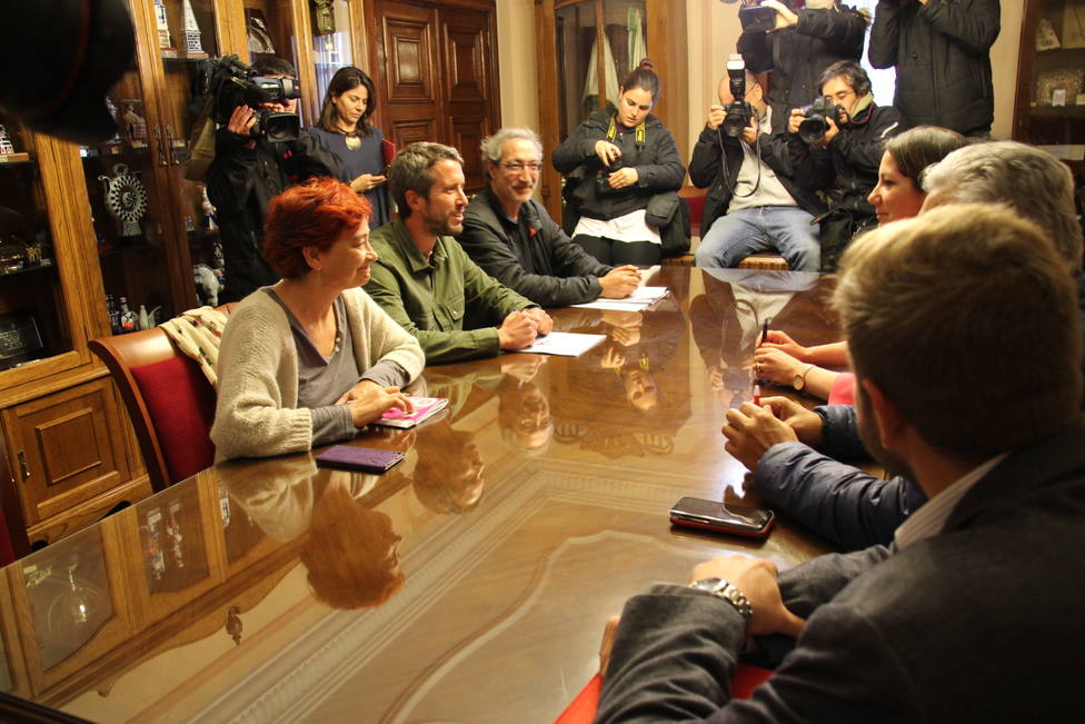 Méndez asegura que las reuniones con el BNG están siendo “fructíferas” para Lugo