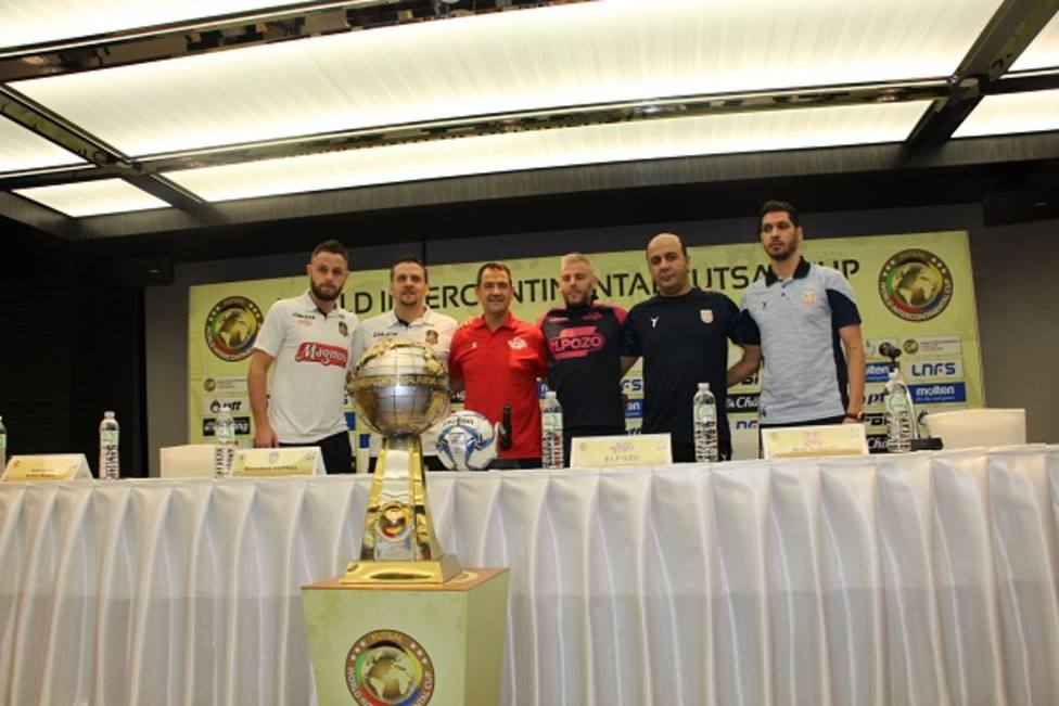 ElPozo FS comenzará el martes su participación en la Copa Intercontinental