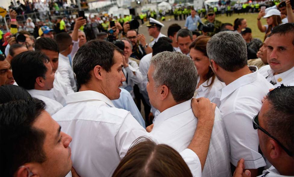 El Gobierno de Colombia aclara que no participó en la logística del traslado de Guaidó al país